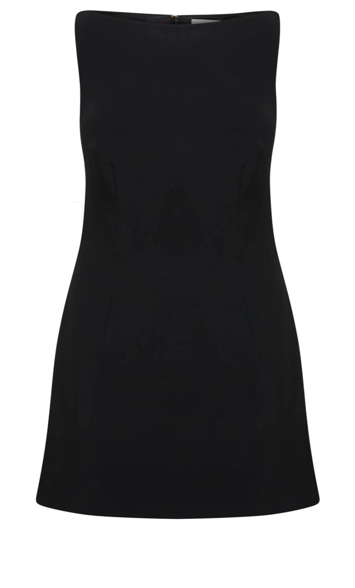 Dress Summer White Slim round Neck Sleeveless Short