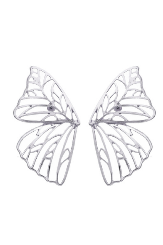 Earrings with Butterfly Wings