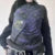 Y2K Fairy Cyber Grunge T-Shirts for Women Vintage Skull Graphic Print Long Sleeve Tees 90s E-Girls Gothic Emo Tops Clothes