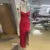 Sexy 3D Flowers Sling Tube Dresses Women Vintage Solid Slim Fit Sleeveless Slit Long Dress Female Spring Chic Evening Vestidos