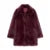 Fashion Solid Fluffy Faux Fur Coat Women Lapel Long Sleeve Thick Warm Loose Jackets 2025 Winter Elegant High Street Outerwear