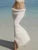 Sexy Bikini Long Skirt Set Women Sleeveless Backless Sling Vest Low Waist Hip Package Skirt 2025 Lady Holiday Beachwear Cover Up