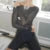 Diamonds Hollow Out Sexy Crop Tops Chic Women Mesh See Through Backless T Shirt Clubwear Y2K Aesthetic Skinny Smock Tees Clothes