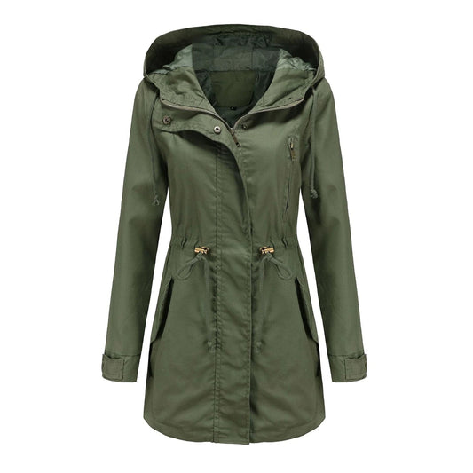 Classic Elegant Waterproof Outdoor Rain Jacket for Women | Great for Outdoor Activities