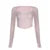 Cute Sweet Fairy Style Women¡¯s Tops Autumn Long Sleeve Slim Knitted Bowknot Lace Trim Square Collar Blouses