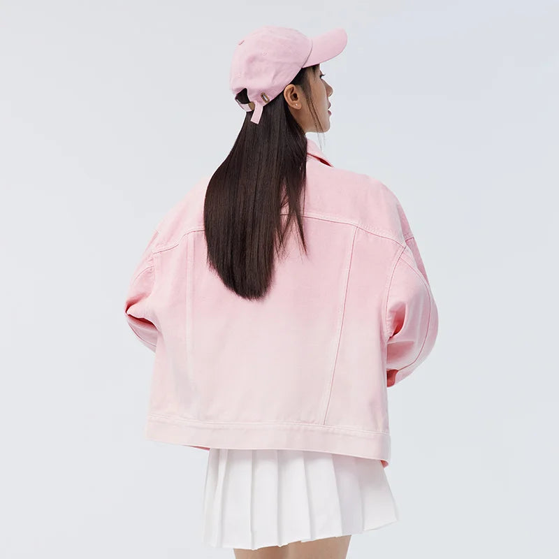 Chaqueta vaquera para mujer, estilo holgado, de primavera, nueva tendencia bordada.