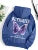 Hermosa sudadera con estampado de mariposa morada para mujer, sudadera con bolsillo de forro polar, sudadera informal sencilla, ropa de calle holgada de otoño para mujer