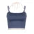 Camisola de moda de calle alta, top de retazos falso de dos piezas, top de tirantes con cuello halter, chaleco básico sin mangas para fitness, informal, de verano