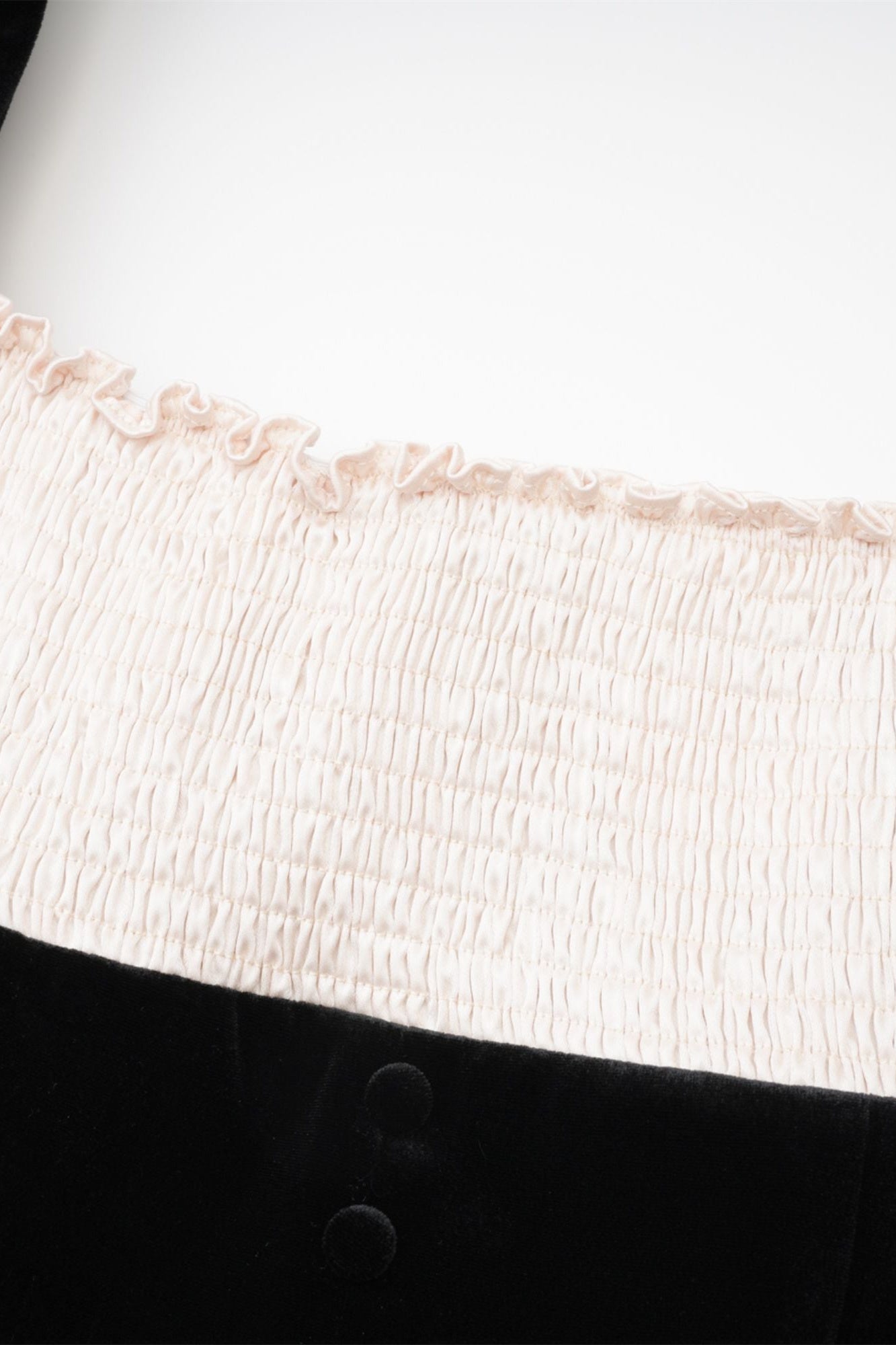 Minivestido Frederica de terciopelo con escote cuadrado