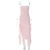 Europa y Estados Unidos estilo Y2K primavera moda tendencia mujer nueva línea hombro pecho bolso trasero delgado vestido irregular