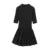 Elegante minivestido plisado para mujer, marrón, cuello redondo, sin mangas, corte A, cintura alta, vestidos de fiesta, moda informal, nuevo, batas con cremallera