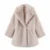 Lapels Faux Fur Coat Women Winter Brand Designer Fluffy Fox Fur Jacket Luxury Furry Overcoats Girl Stylish Long Outerwear