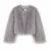 Chaqueta de piel de cordero de marca exclusiva de invierno para mujer, estilo chic, estilo blogger, de piel sintética recortada y peluda.