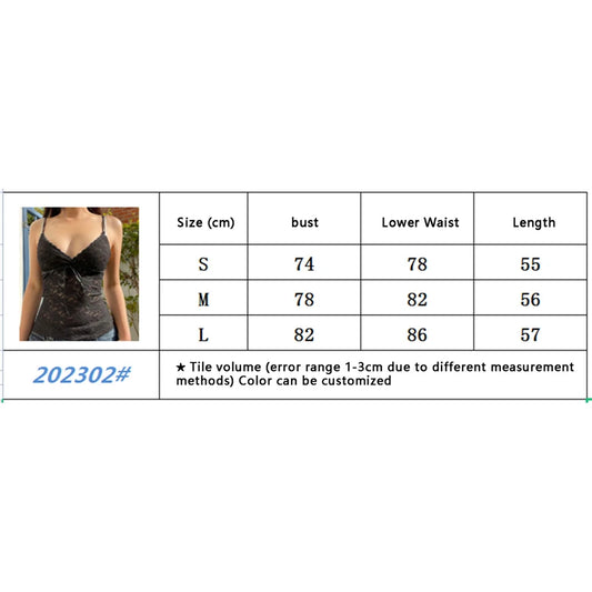 Camisola de encaje Fairycore Y2K de los años 2000 para mujer, estética, negra, con cuello en V y tirantes finos, sin mangas, ropa kawaii, ropa de calle