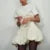 Falda Bud Y2K, ropa elegante para mujer, color sólido, cintura alta, línea A, minifalda, faldas de fiesta de noche de los años 2000, ropa de calle