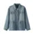 Chaqueta vaquera para mujer, con solapa y hombros caídos, informal y elegante, primavera 2025, nueva chaqueta holgada, Instagram, tendencia.