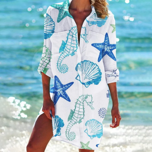 Boho Summer Short Dress | Great for Casual Days
