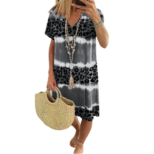 Casual Leopard Print Dress | Great for Everyday Wear