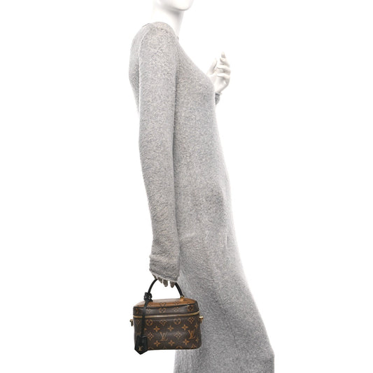 Reverse Monogram Vanity Chain Pouch