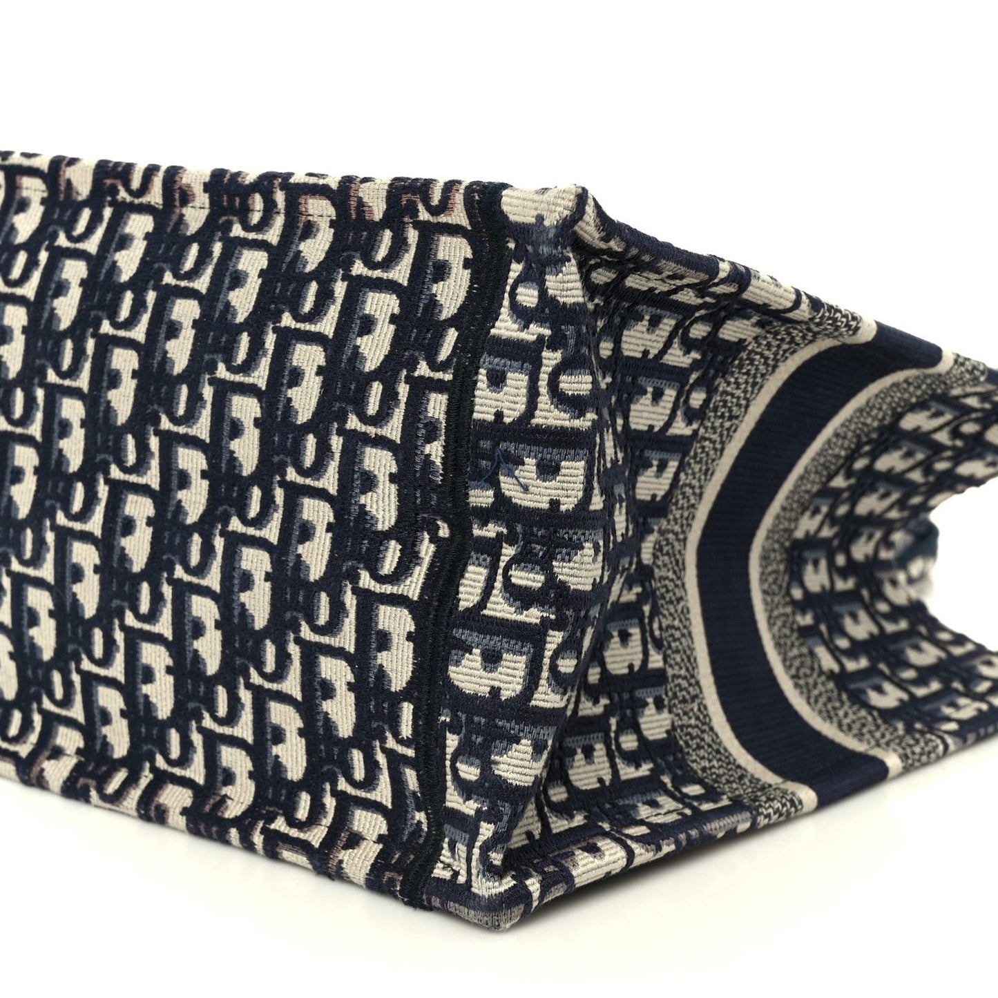 Oblique Medium Book Tote Blue Multicolor