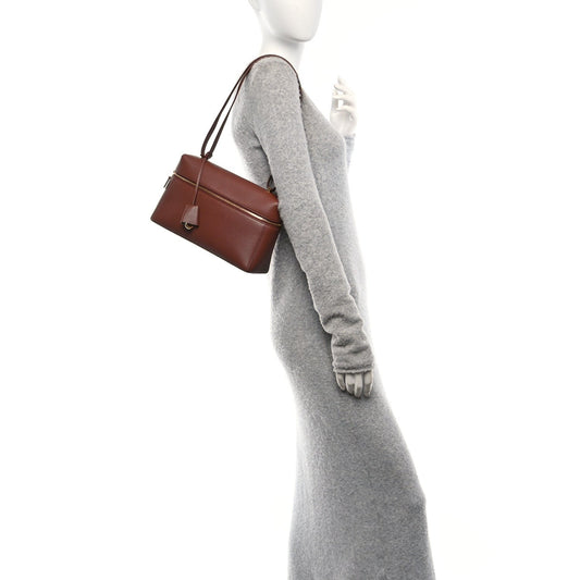 Grained Calfskin Extra Bag L27 Burnt Tan