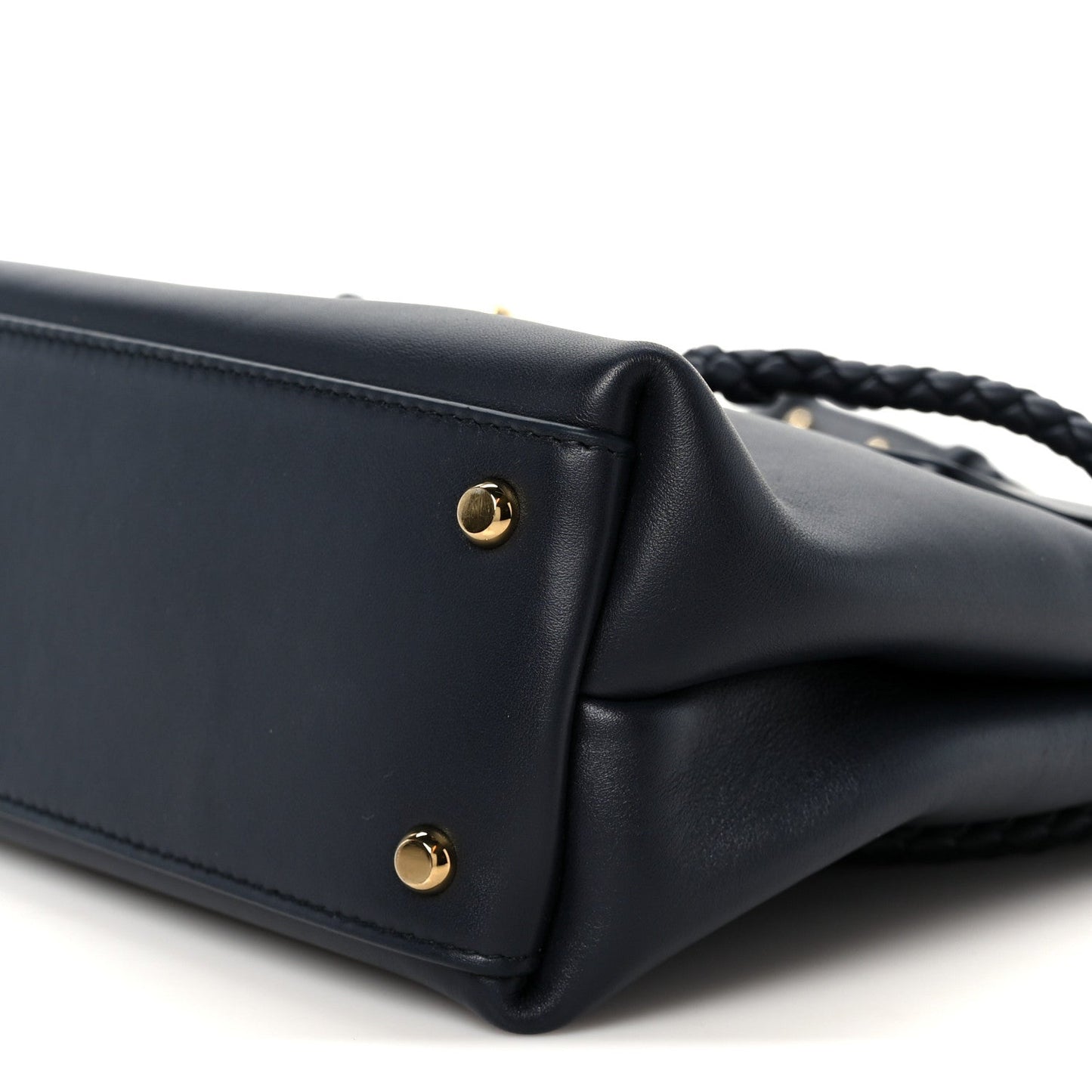 Silky Calfskin Small Ciao Ciao Black