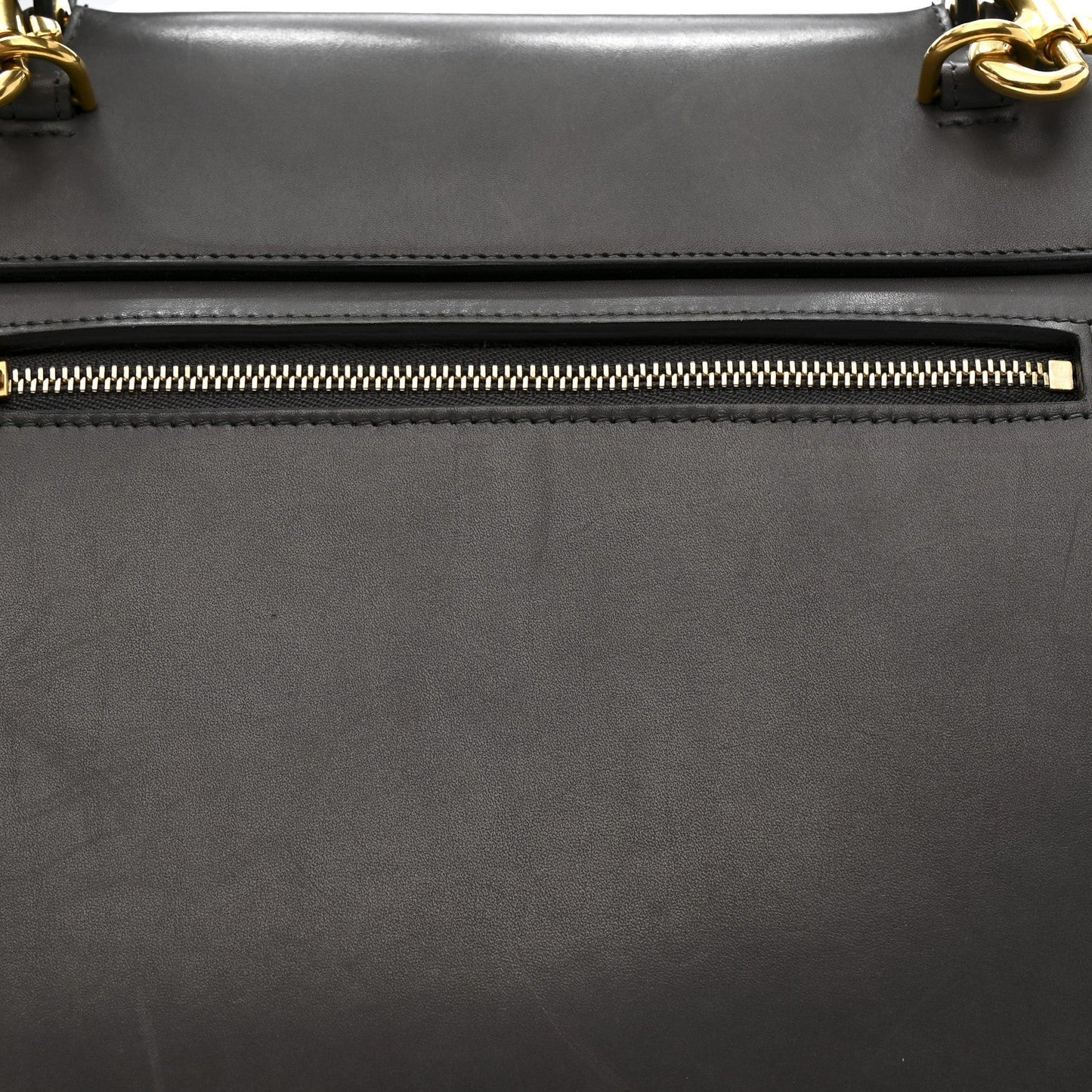 Smooth Calfskin Mini Belt Bag Grey