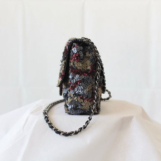 Chanel Sequin Medium Flap Bag