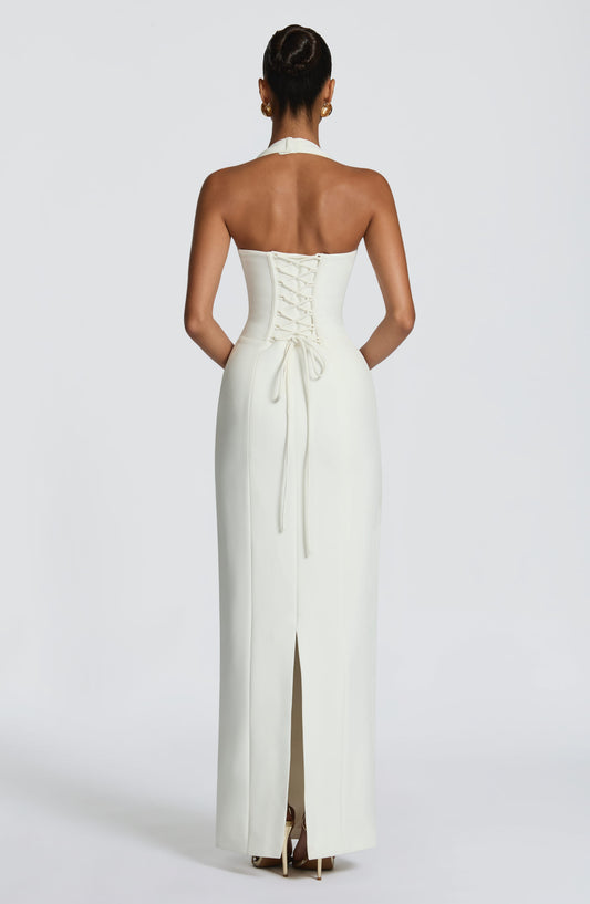 Charlotte Maxi Dress - Ivory
