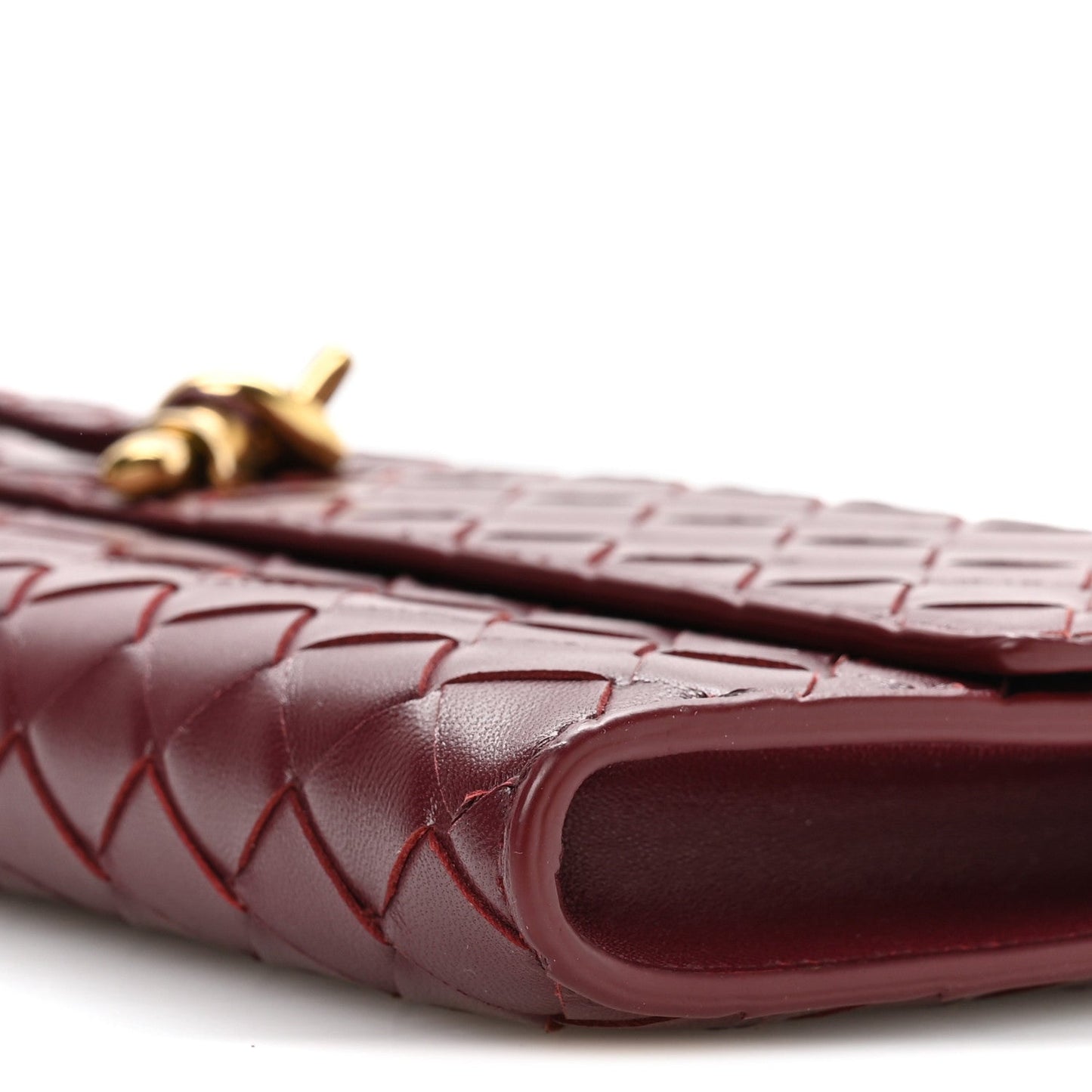 Nappa Intrecciato Long Andiamo Top Handle Clutch Barolo