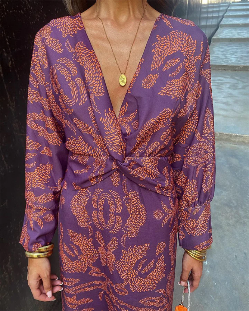 Julie™ | Women's Long Sleeve Maxi Dress