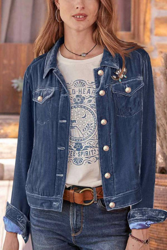 Chaqueta corta de trabajo para mujer