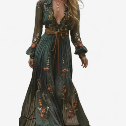 Winona™ | Floral Maxi Dress