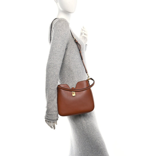 Smooth Calfskin Small Camille 16 Soft Bag Tan