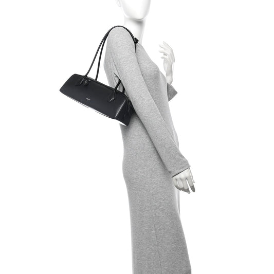 Goatskin Medium Le Teckel Bag Black