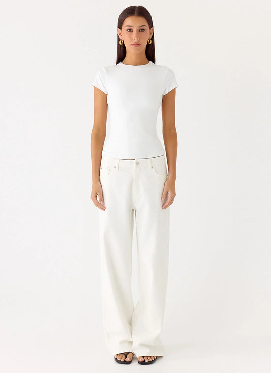 About You Top - White