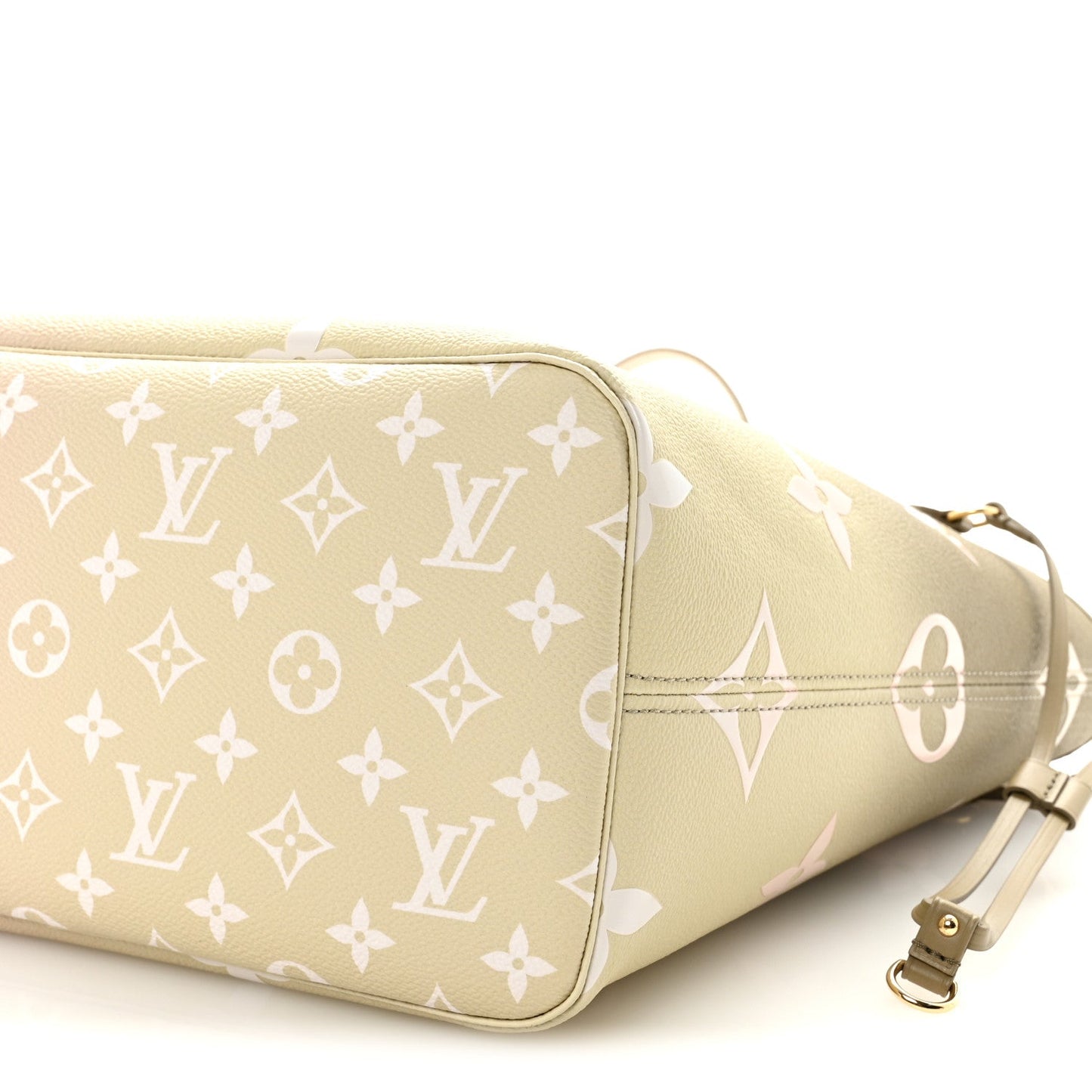 Monogram Giant Spring In The City Neverfull MM Sunset Kaki