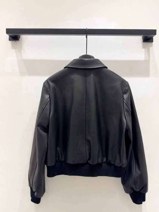 MIUMIU LEATHER JACKET STYLE 843