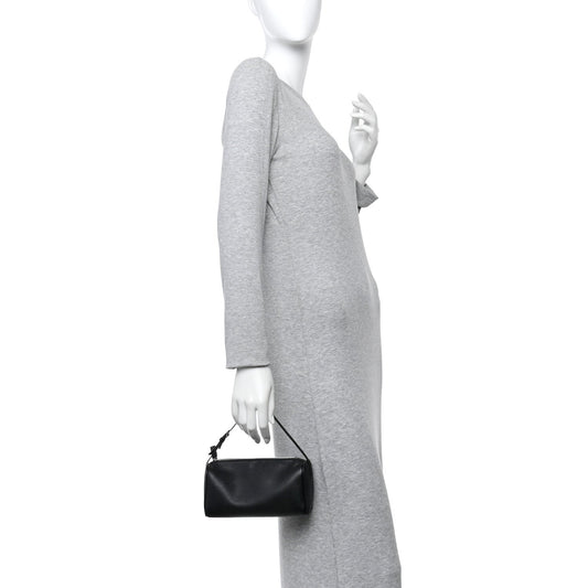 Grained Calfskin 90's Bag Black