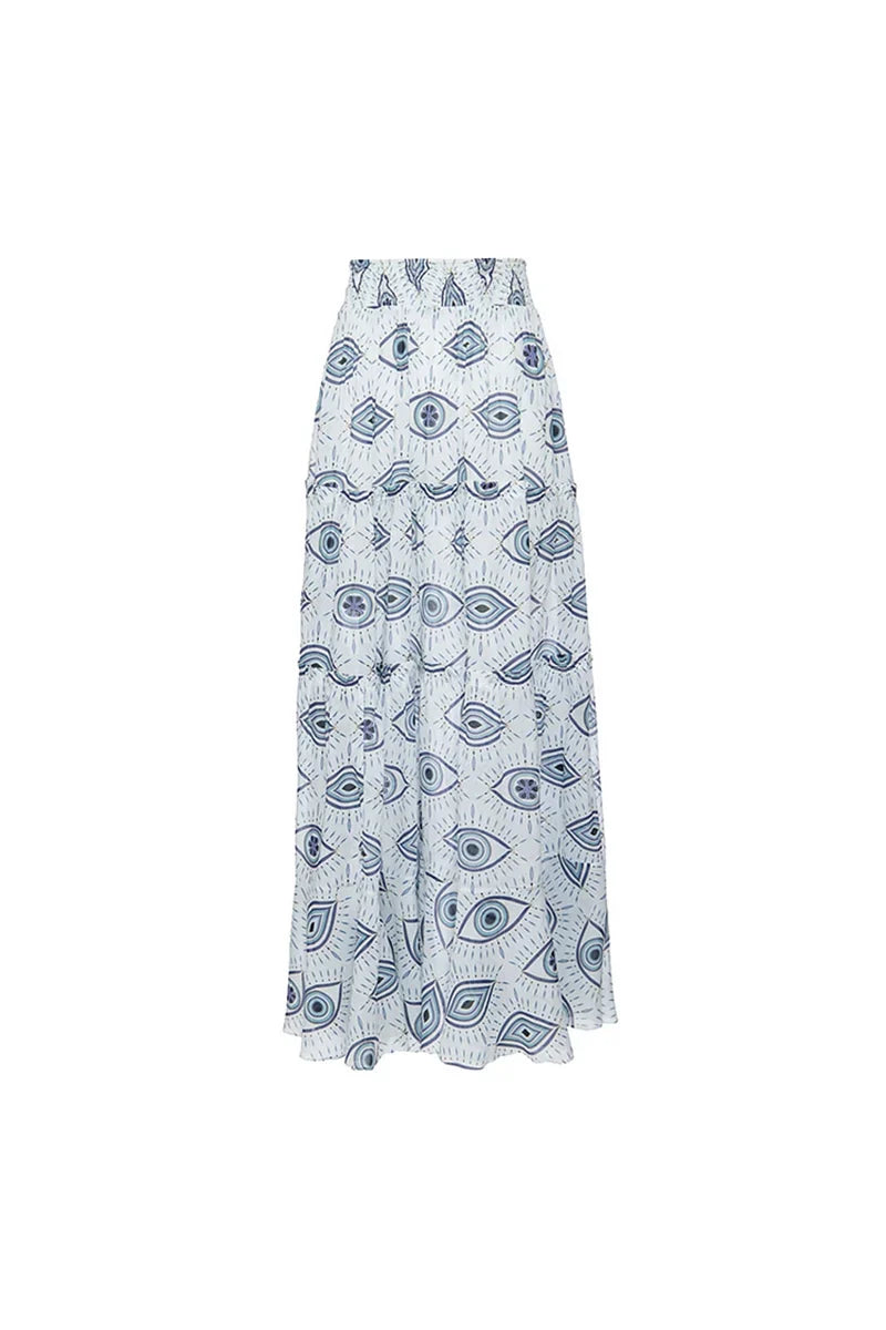 Evil Eye Print One-Piece Swimsuit