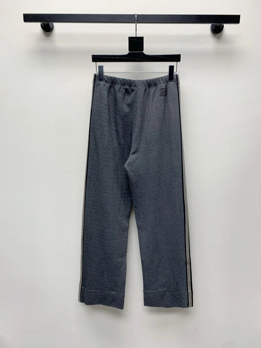 MIUMIU WIDE-LEG PANTS STYLE 379