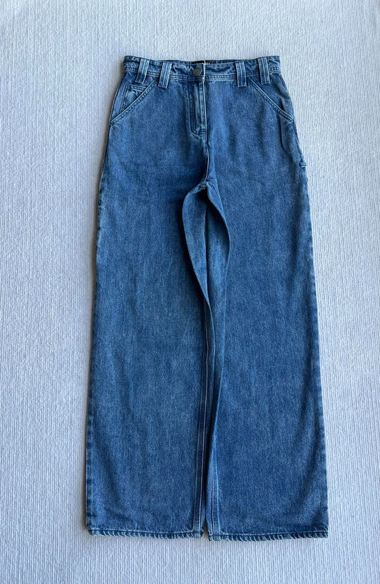 Chanel 2026 Jean Blue and White Cotton 360032