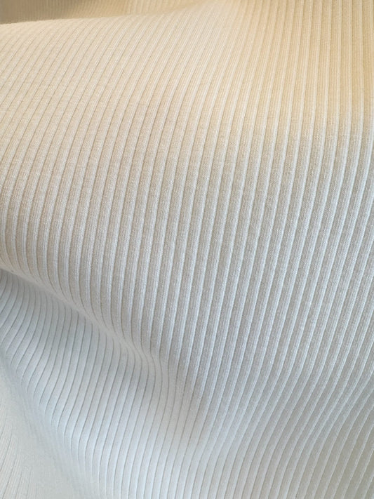 CD 2025 Asymmetrical Off-shoulder Vest White Cotton