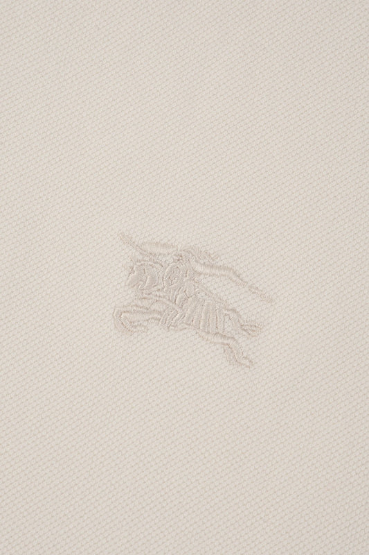 Burberry 25 Polo T- Shirt White Cotton 232685
