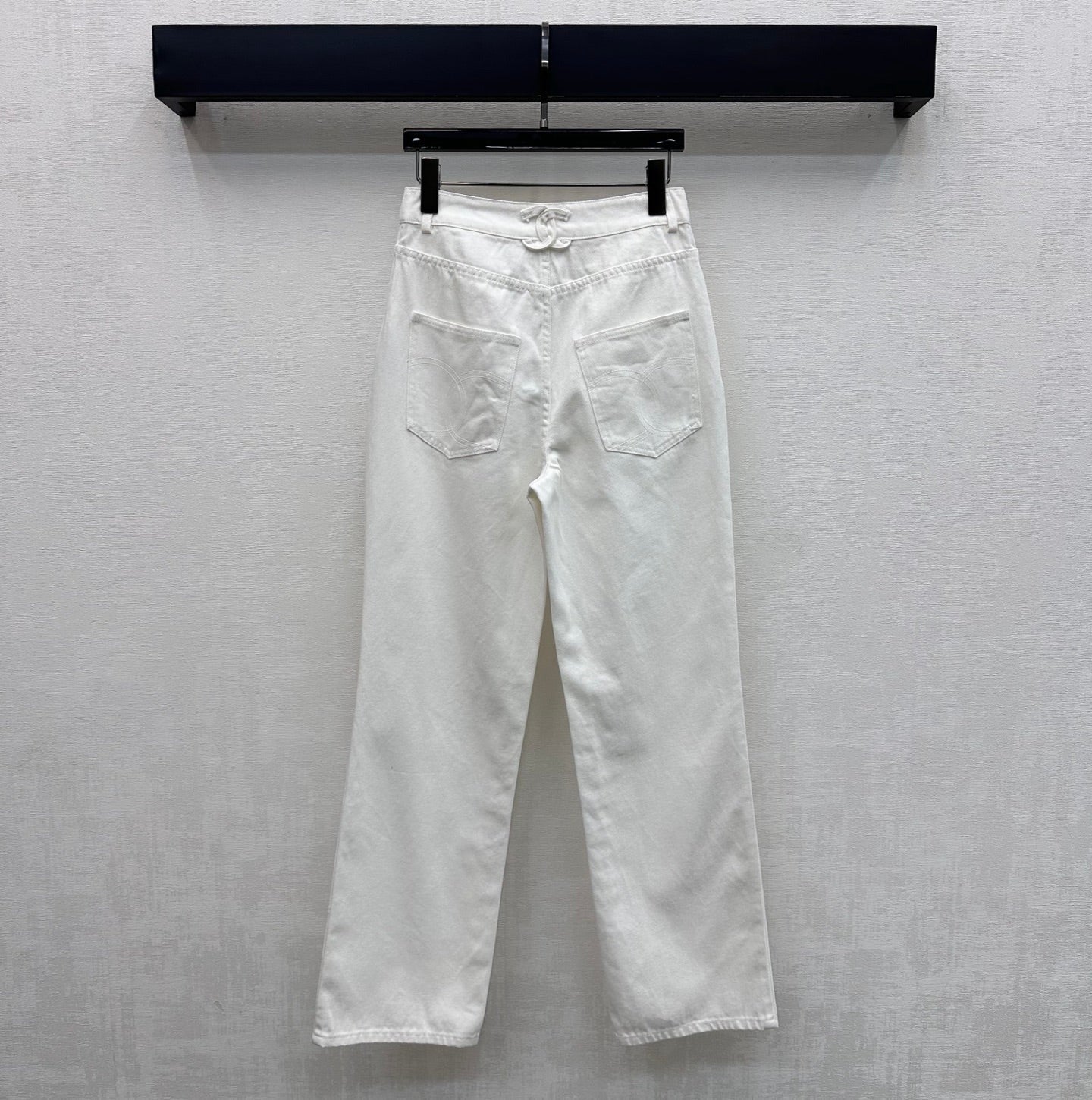 Chanel 2026 Jeans With Silver Buckle