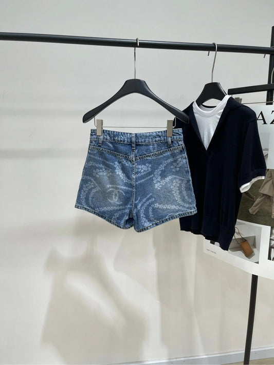 CHANEL DENIM SHORTS 273103