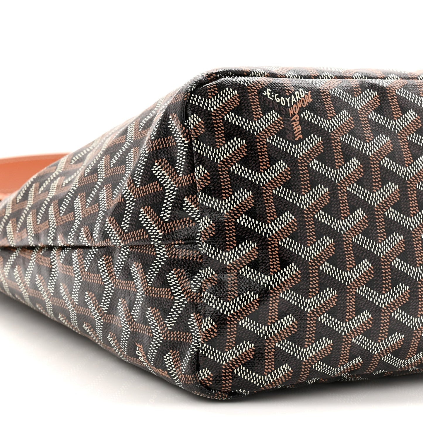 Goyardine Boheme Hobo Black Gold