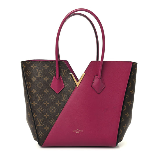 Calfskin Monogram Kimono Tote Aurore