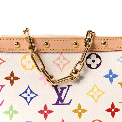 LV X TM Monogram Multicolor Pochette Accessories White