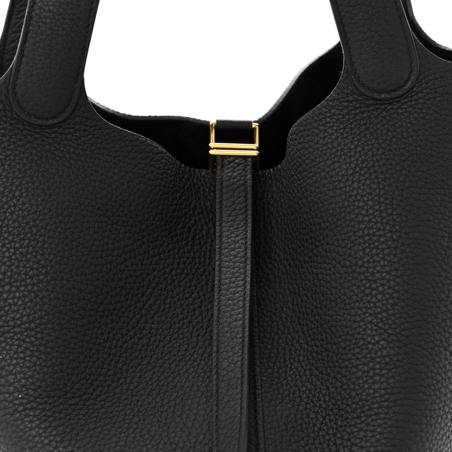 Taurillon Clemence Picotin Lock 22 MM Black